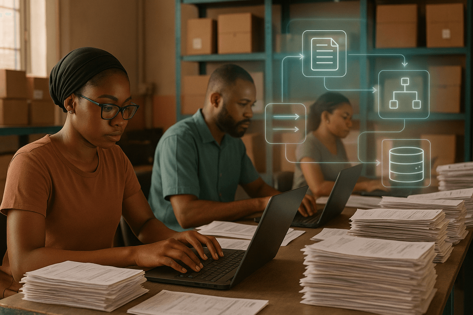 Stop Naira Leaks: AI for Back Office Automation Small Business in Nigeria